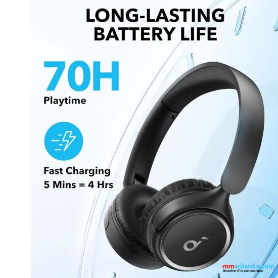 Anker H30i Wireless On Ear Headphone Black